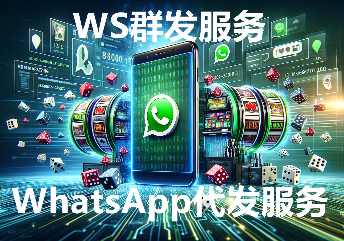 WhatsApp群发&代发服务