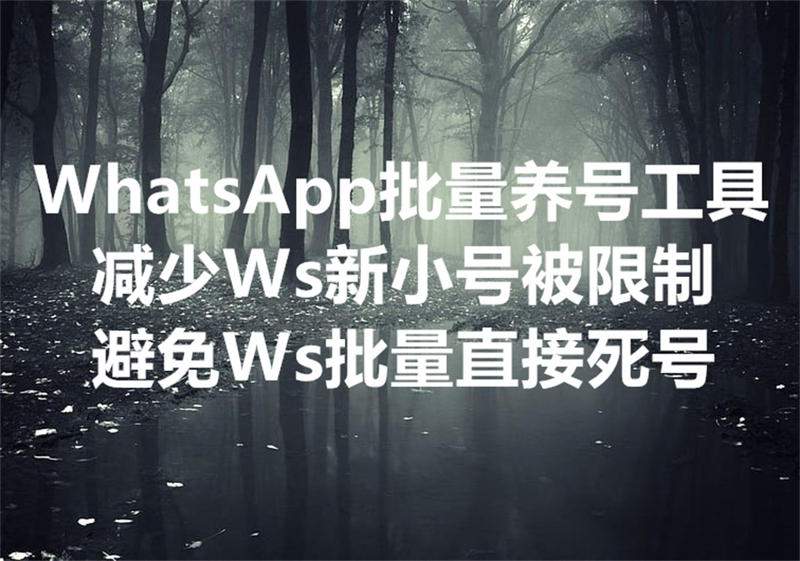 我们提供的 WhatsApp 批量养号工具，可以怎样减少新注册的 Ws 小号被限制或者直接死号？