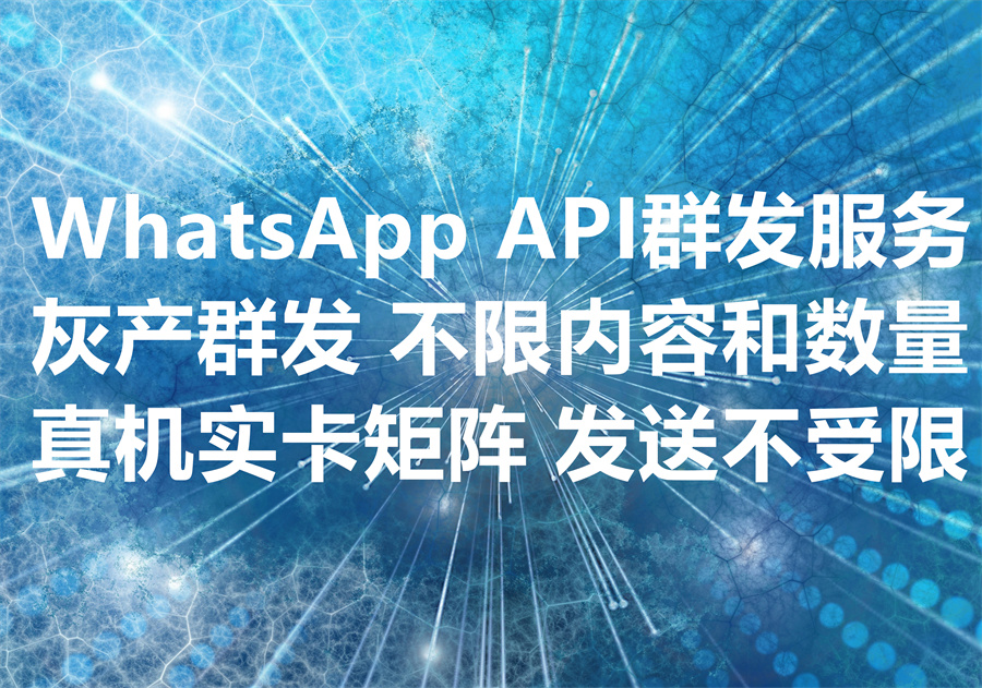 我们提供WhatsApp官方API群发工具和服务，We provide Whatsapp mass messaging software & service!