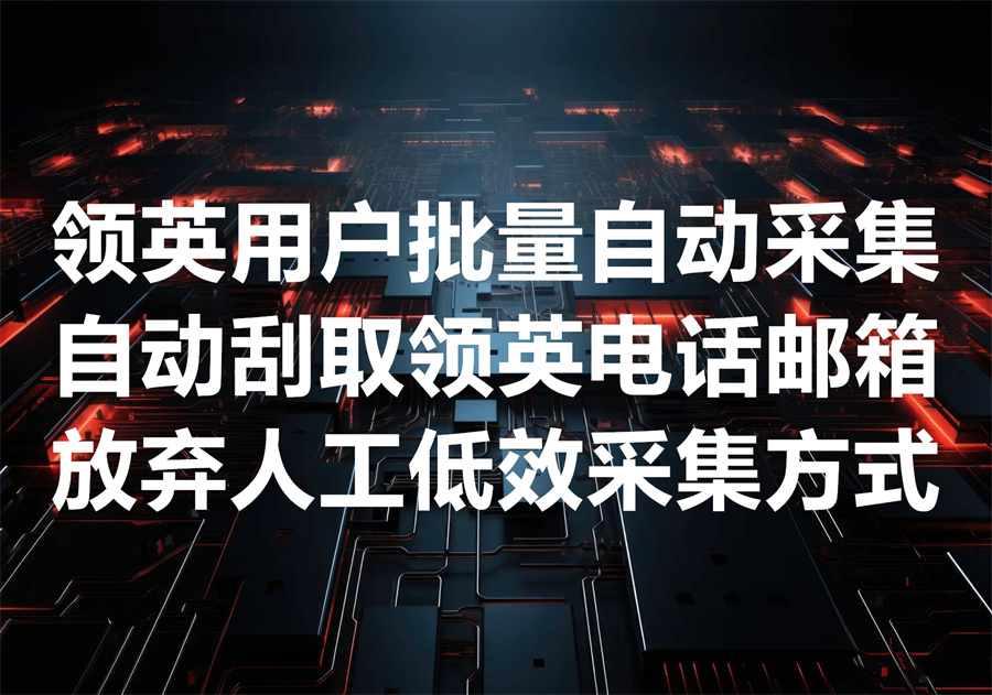 我们提供定制开发领英用户数据批量自动采集的工具和服务，We provide LinkedIn bot to extract user data chat bot! 